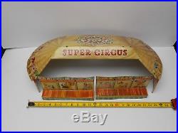 Marx Super Circus Tent Playset With (2) Stages American Flyer Ives Lionel