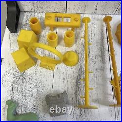 Marx Super Circus Vintage Playset Parts and Pieces with Original Box INCOMPLETE