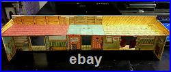 Marx Tales Of Wells Fargo Tin Litho Marx Train Set Building