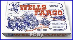 Marx Tales of Wells Fargo OR Tales of Wells Fargo Electric Train Play Set Box