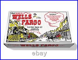 Marx Tales of Wells Fargo OR Tales of Wells Fargo Electric Train Play Set Box