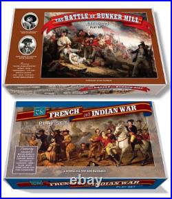 Marx The Battle of Bunker Hill OR The French and Indian War Play Set Box