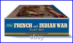 Marx The Battle of Bunker Hill OR The French and Indian War Play Set Box