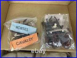 Marx The Butternut Brigade VERY RARE Civil War Mini Playset 54mm Figures