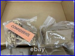 Marx The Butternut Brigade VERY RARE Civil War Mini Playset 54mm Figures