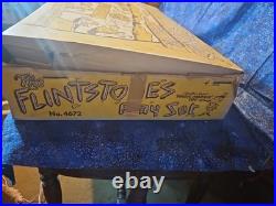 Marx The Flintstones Playset No#4672 Vintage 1960s With Box