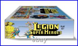 Marx The Legion of Super Heroes Play Set Box