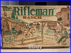 Marx The Rifleman Ranch Play Set Series 1000 Box#3997-98