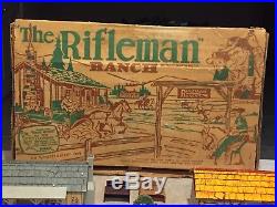Marx The Rifleman Ranch Play Set Series 1000 Box#3998