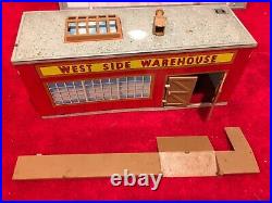 Marx The Untouchables Vintage 4676 Playset 1961 Eliot Ness Lithograph Building