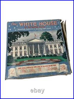 Marx The White House 1950's Vintage Model Play Set in Box Nearly Complete USA