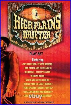 Marx The Wild Bunch Play Set Box and High Plains Drifter Play Set Box