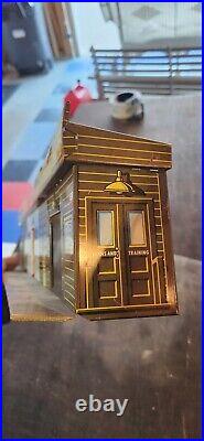 Marx Tin Lithographed Army PX Street Front RARE