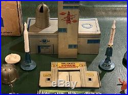 Marx Tom Corbett Space Academy Play Set Box#7009