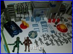 Marx Tom Corbett Space Academy Play Set With Box 1950s