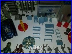 Marx Tom Corbett Space Academy Play Set With Box 1950s