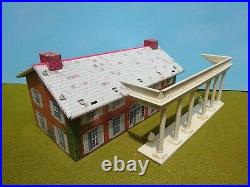 Marx Toy Co 54mm Civil war playset mansion+22 figures +11 Accessories used oop
