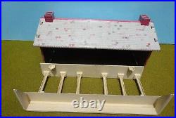 Marx Toy Co 54mm Civil war playset mansion+22 figures +11 Accessories used oop