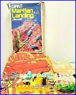 Marx Toy Co. Giant Martian Landing Play Set Vintage Rare 1977 Alien Space Toy