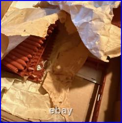 Marx Toys #3681 Fort Apache Play Set Horses Figures Fort Shooting cannon