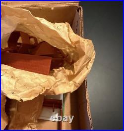 Marx Toys #3681 Fort Apache Play Set Horses Figures Fort Shooting cannon