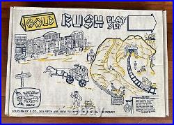Marx Toys #4790 Gold Rush Playset New In Box