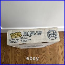 Marx Toys #4790 Gold Rush Playset New In Box & Figures In Original Bags