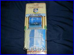 Marx Toys Cape Canaveral Ardc U. S. Air Force Missle Test Center Tin Playset New