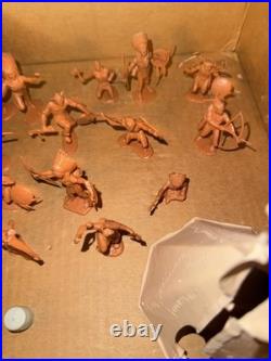 Marx Toys Fort Apache Check Photos For Contents Sears Heritage Play Set withbox