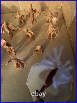 Marx Toys Fort Apache Check Photos For Contents Sears Heritage Play Set withbox