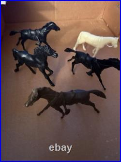 Marx Toys Fort Apache Check Photos For Contents Sears Heritage Play Set withbox