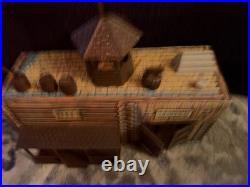 Marx Toys Fort Apache Check Photos For Contents Sears Heritage Play Set withbox