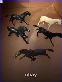 Marx Toys Fort Apache Check Photos For Contents Sears Heritage Play Set withbox