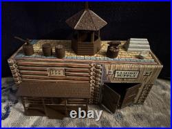 Marx Toys Fort Apache Check Photos For Contents Sears Heritage Play Set withbox