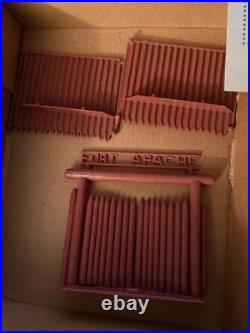 Marx Toys Fort Apache Check Photos For Contents Sears Heritage Play Set withbox