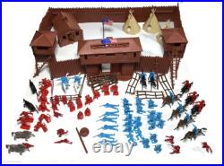 Marx Toys Fort Apache Play Set Vintage Commemorative Edition #4502 + Lido Read