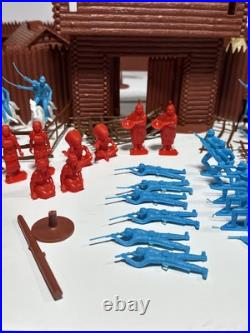 Marx Toys Fort Apache Play Set Vintage Commemorative Edition #4502 + Lido Read