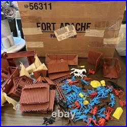 Marx Toys Fort Apache Play Set Vintage Sears MPC 1980s Cowboys Vs Indians
