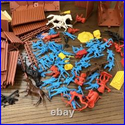 Marx Toys Fort Apache Play Set Vintage Sears MPC 1980s Cowboys Vs Indians