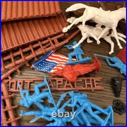 Marx Toys Fort Apache Play Set Vintage Sears MPC 1980s Cowboys Vs Indians