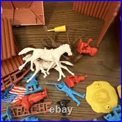 Marx Toys Fort Apache Play Set Vintage Sears MPC 1980s Cowboys Vs Indians