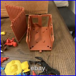 Marx Toys Fort Apache Play Set Vintage Sears MPC 1980s Cowboys Vs Indians
