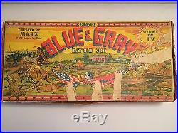 Marx Toys Giant Battle of the Blue and Gray Playset Civil War Centennial Poses