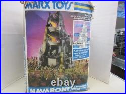 Marx Toys Guns of NAVARONE Mountain Battleground Playset Read INCOMPLETE +Parts