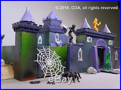 Marx Toys MONSTER MANSION Prototype Castle Playset 1965 Never Produced