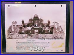 Marx Toys MONSTER MANSION Prototype Castle Playset 1965 Never Produced