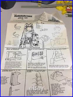 Marx Toys Navarone Playset 3412 Box Instructions