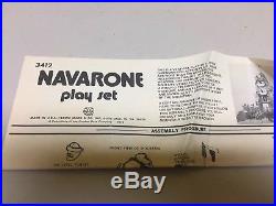 Marx Toys Navarone Playset 3412 Box Instructions