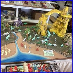 Marx Toys One Million B. C. Playset 1975 Many Rare Partscr