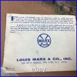 Marx Toys One Million B. C. Playset 1975 Many Rare Partscr